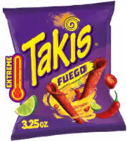 Taxis Fuego Chips 3.25 oz Bag