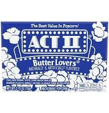 Act 2 Butter Popcorn 2.75 oz Bag