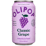 Olipop Prebiotic Soda, Classic Grape , 12 fl oz Can