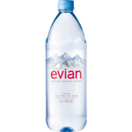 Evian Water 1Liter Bottle
