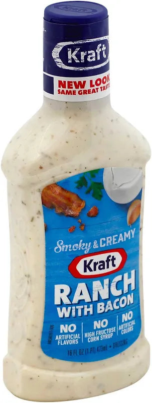 Kraft Ranch Dressing With Bacon 16 oz