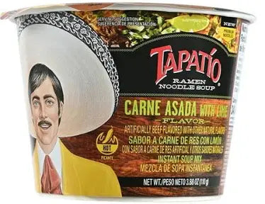 Tapatio Bowl Carne Asada Ramen - 3.88 oz Bowl