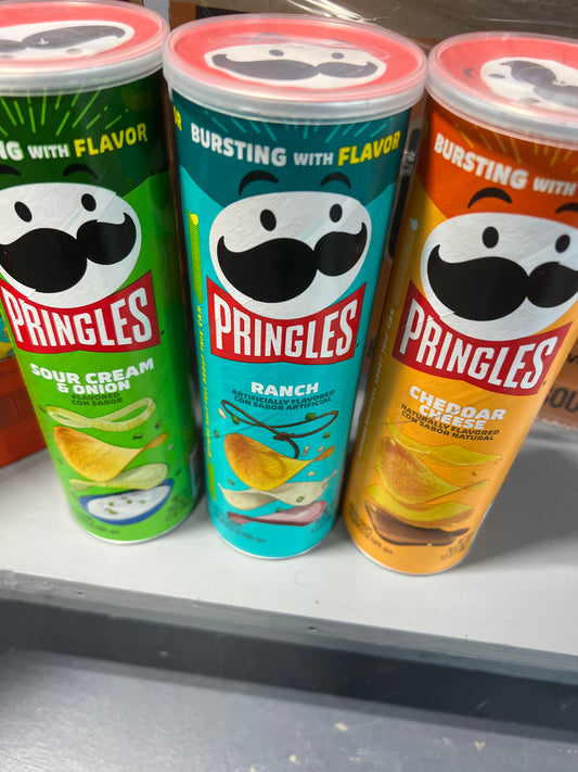 Pringles Premium Chips 5.5 oz Canister
