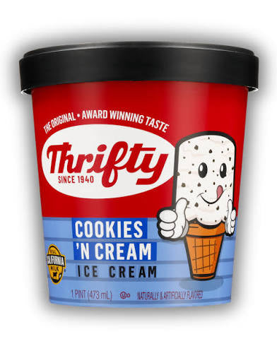 Thrifty Ice Cream Pint Bucket