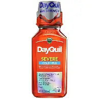 Vicks DayQuil  Severe Cold & Flu 12 oz Bottle