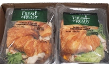 Single Fresh & Ready Foods Turkey & Cheese Croissant Sandwich