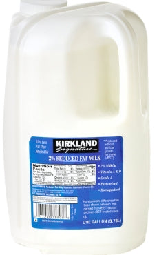 Kirkland Reduced Fat 2% Milk 1 Gallon