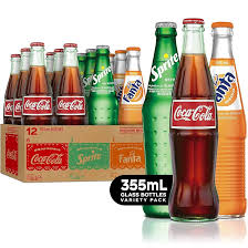 Mexican Glass Sodas 12oz Bottles
