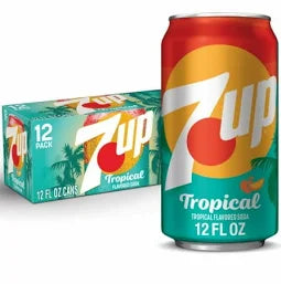7-UP Tropical Soda 12oz Can